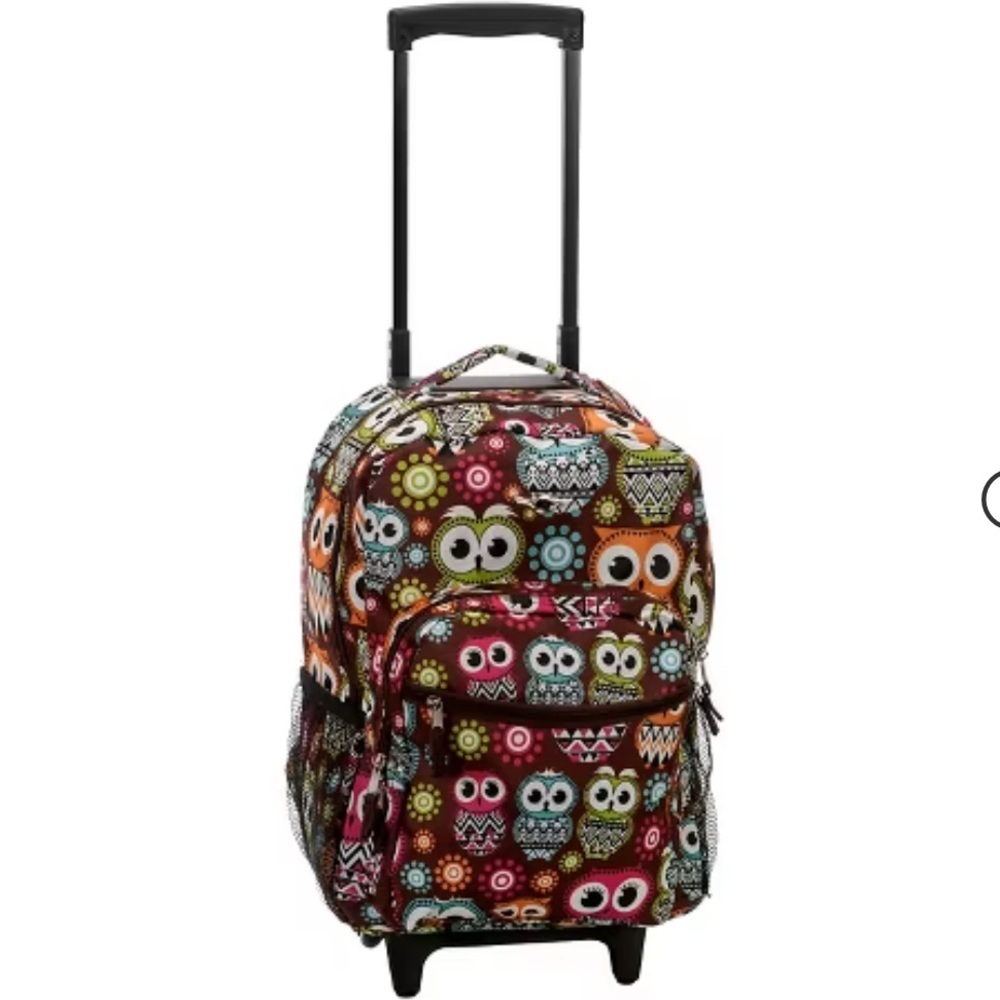 Rockland Roadster Rolling 17'' Backpack duffel, travel bag, luggage